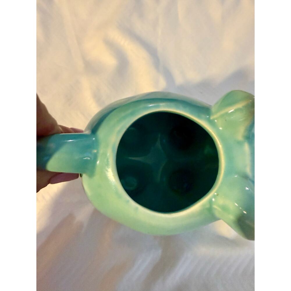 Vintage ceramic pig pitcher 1950s - Picture 10 of 14